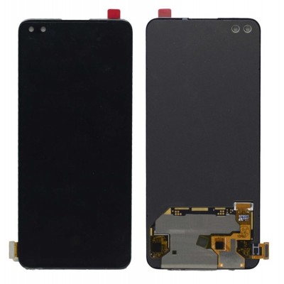 Lcd With Touch Screen For Oneplus Nord Blue By - Maxbhi Com
