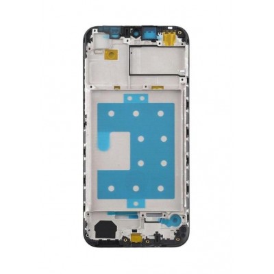 Lcd Frame Middle Chassis For Huawei Enjoy 9e White By - Maxbhi Com