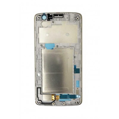 Lcd Frame Middle Chassis For Lg K7 2017 Brown By - Maxbhi Com