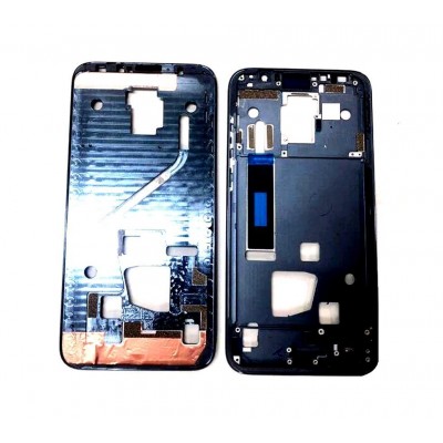 Lcd Frame Middle Chassis For Meizu 16x Black By - Maxbhi Com