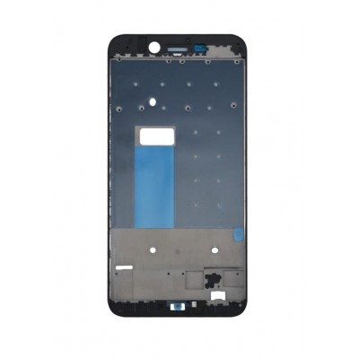Lcd Frame Middle Chassis For Oppo A77 Mediatek Black By - Maxbhi Com