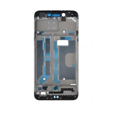 Lcd Frame Middle Chassis For Oppo A77 Mediatek Black By - Maxbhi Com