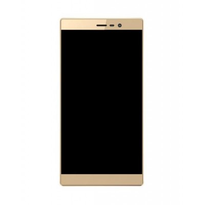 Lcd Frame Middle Chassis For Qmobile E1 Gold By - Maxbhi Com