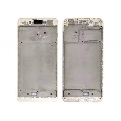 Lcd Frame Middle Chassis For Vivo Y53i White By - Maxbhi Com