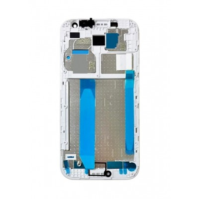 Lcd Frame Middle Chassis For Vodafone Smart N8 White By - Maxbhi Com