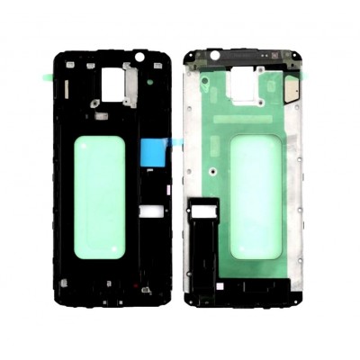 Lcd Frame Middle Chassis For Samsung Galaxy J8 Plus White By - Maxbhi Com