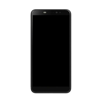 Lcd Frame Middle Chassis For Itel S42 Black By - Maxbhi Com