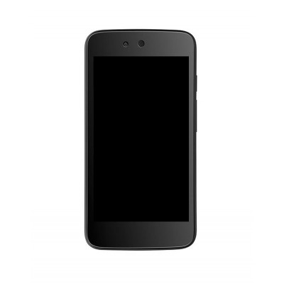 Lcd Frame Middle Chassis For Spice Android One Dream Uno Mi498 White By - Maxbhi Com