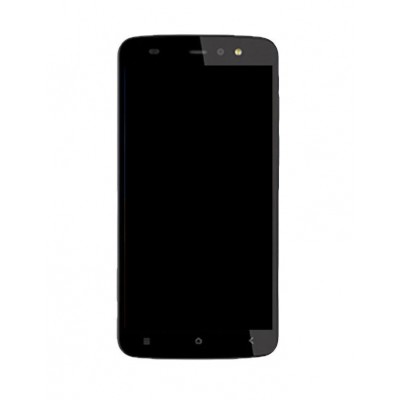 Lcd Frame Middle Chassis For Gionee Pioneer P6 Black By - Maxbhi Com