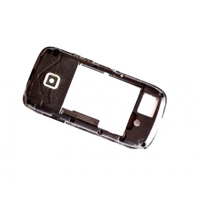Lcd Frame Middle Chassis For Samsung I5510 Black By - Maxbhi Com