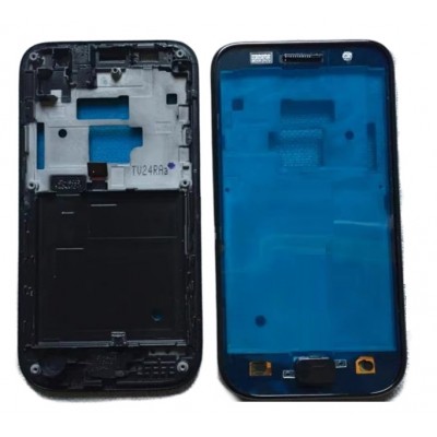 Lcd Frame Middle Chassis For Samsung I9003 Galaxy Sl White By - Maxbhi Com