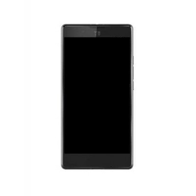 Lcd Frame Middle Chassis For Yu Yutopia Black By - Maxbhi Com