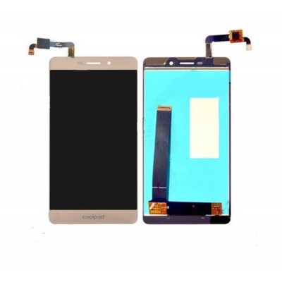 Lcd With Touch Screen For Coolpad Mega 3 Gold By - Maxbhi Com