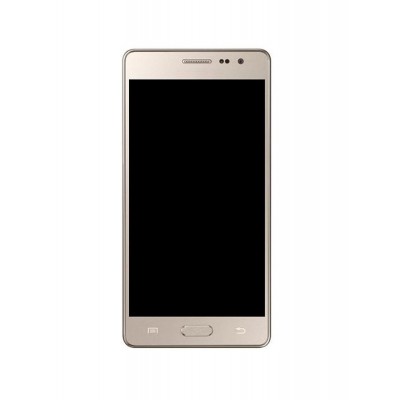 Lcd Frame Middle Chassis For Samsung Z3 Corporate Edition Black By - Maxbhi Com