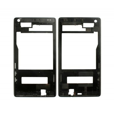 Lcd Frame Middle Chassis For Doogee Mix Black By - Maxbhi Com
