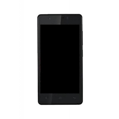 Lcd Frame Middle Chassis For Gionee Pioneer P4 Black By - Maxbhi Com