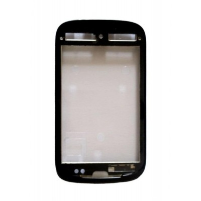 Lcd Frame Middle Chassis For Htc Explorer A310e Black By - Maxbhi Com
