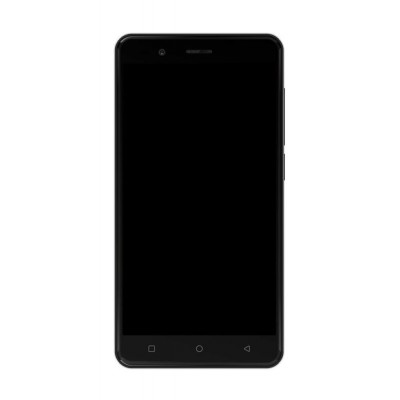 Lcd Frame Middle Chassis For Intex Aqua Crystal Plus Black By - Maxbhi Com
