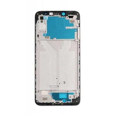 Lcd Frame Middle Chassis For Xiaomi Redmi S2 Black By - Maxbhi Com