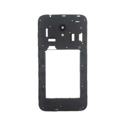 Lcd Frame Middle Chassis For Alcatel U5 Hd Black By - Maxbhi Com
