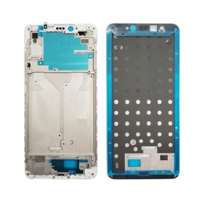 Lcd Frame Middle Chassis For Xiaomi Redmi S2 White By - Maxbhi Com