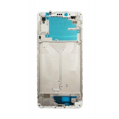 Lcd Frame Middle Chassis For Xiaomi Redmi S2 White By - Maxbhi Com