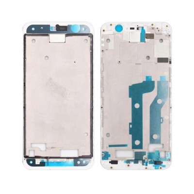 Lcd Frame Middle Chassis For Zuk Z1 White By - Maxbhi Com