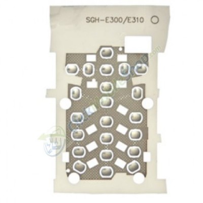 Keypad Domesheet For Samsung E310 - Metal