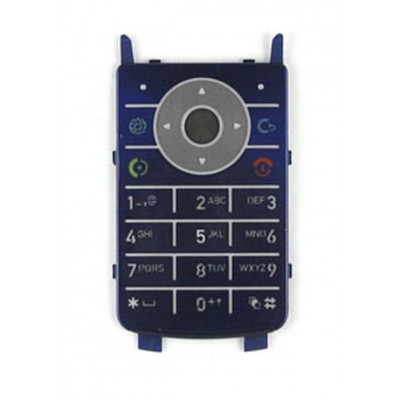 Keypad For Motorola KRZR K1 - Blue