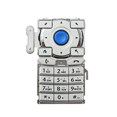 Keypad For Motorola MPx220 - Silver