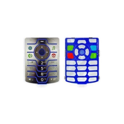 Keypad For Motorola RAZR V3i - Silver