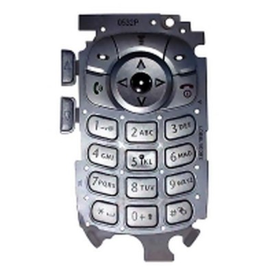 Keypad For Motorola V180 - Silver