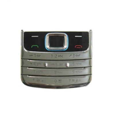 Keypad For Nokia 6208c - Silver