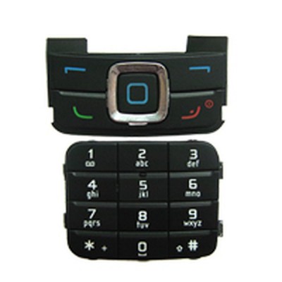 Keypad For Nokia 6268 - Black