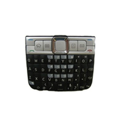 Keypad For Nokia E63 - Silver