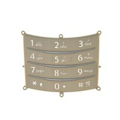 Keypad For Samsung Ultra Edition II - Ultra Edition 10.9 U600 - Golden