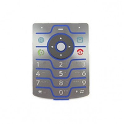 Keypad For Motorola Razr V3 Silver - Maxbhi Com