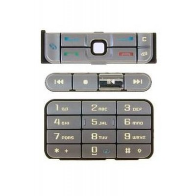 Keypad For Nokia 3250 Silver - Maxbhi Com