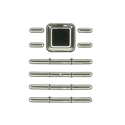 Keypad For Nokia 6080 Silver - Maxbhi Com