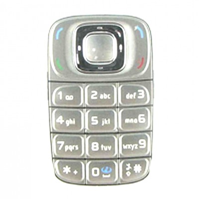 Keypad For Nokia 6085 Silver - Maxbhi Com