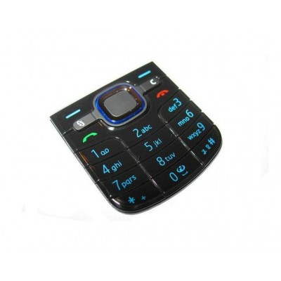 Keypad For Nokia 6220 Classic Black Cyan - Maxbhi Com