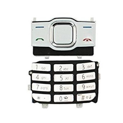Keypad For Nokia 7610 Supernova Silver - Maxbhi Com
