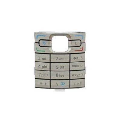 Keypad For Nokia E50 Silver - Maxbhi Com