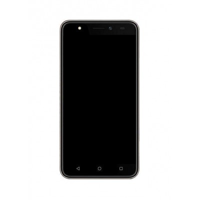 Lcd Frame Middle Chassis For Intex Aqua Lions T1 White By - Maxbhi Com