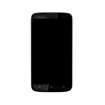 Lcd Frame Middle Chassis For Spice Mi515 Coolpad Black By - Maxbhi Com