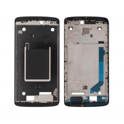 Lcd Frame Middle Chassis For Lenovo A7010 Black By - Maxbhi Com
