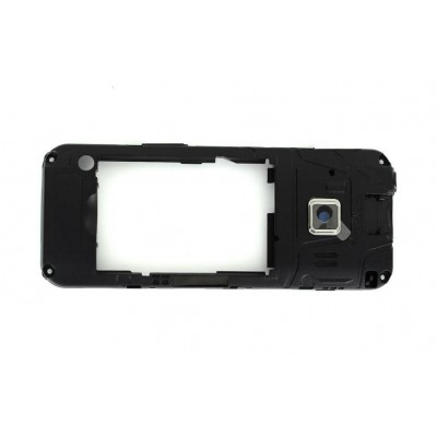 Lcd Frame Middle Chassis For Samsung C3322i Black By - Maxbhi Com