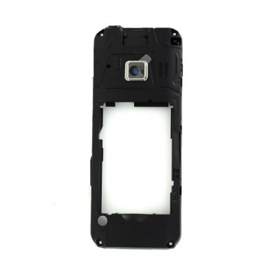 Lcd Frame Middle Chassis For Samsung C3322i Grey By - Maxbhi Com