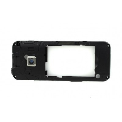Lcd Frame Middle Chassis For Samsung C3322i Grey By - Maxbhi Com