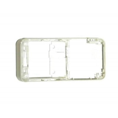 Lcd Frame Middle Chassis For Sony Ericsson W580i Green By - Maxbhi Com